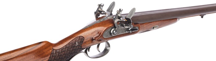 Vorderlader Gewehr Doppelflinte Luxus, Davide Pedersoli