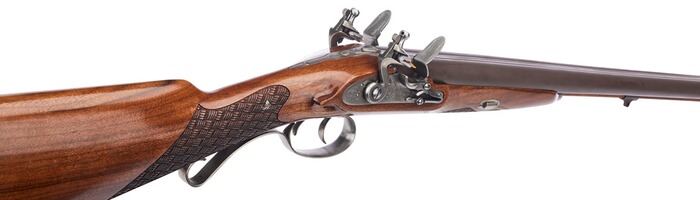 Vorderlader Gewehr Doppelflinte Luxus, Davide Pedersoli