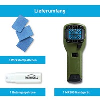 Handgerät MR-300 mit Butangaskartusche & Wirkstoffplättchen, THERMACELL