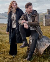 Steppmantel Rudson, Barbour