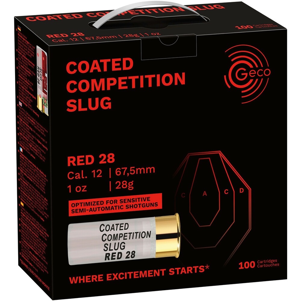 12/67,5 Competition Slug Red 28g