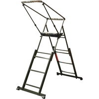 Chaise assise en aluminium avec rallonge, Berger & Schröter