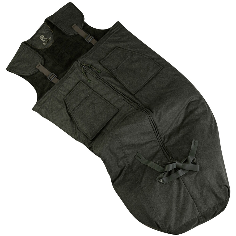Ansitzsack Loden mit Webpelzfutter, Rascher