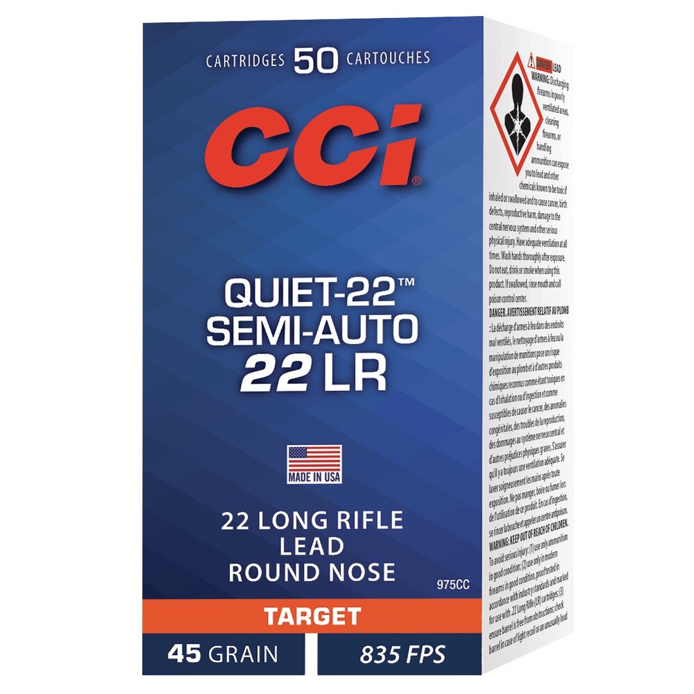 .22 lfb. Quiet Semi Auto LRN 2,9g/45grs.