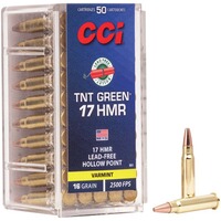 .17 HMR TNT Green HP 1/16 g/grs., CCI
