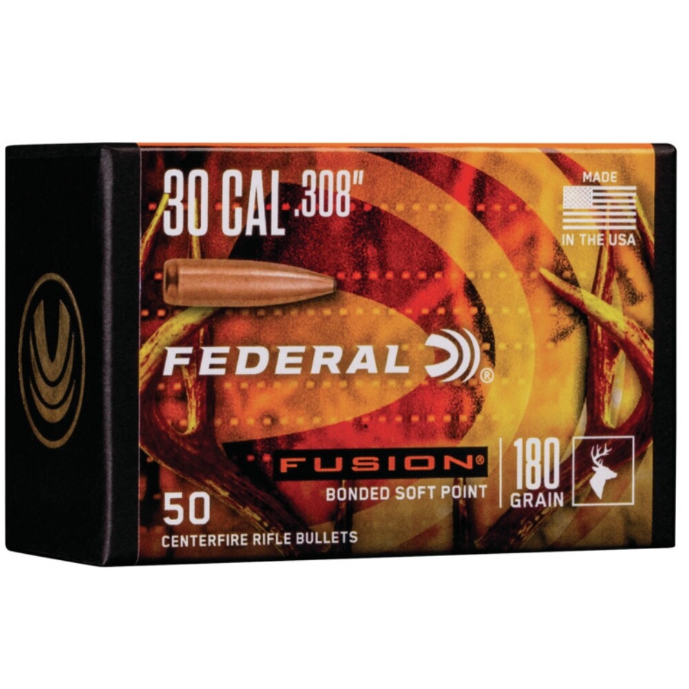 Geschosse .308 11,7g/180grs. Fusion