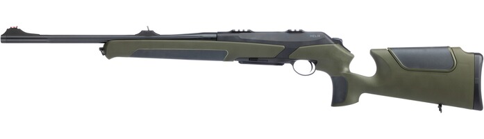 Repetierbüchse Helix Speedster Semi-Weight kanneliert – i-Sight System mit Mündungsgewinde – Lauflänge 51 cm, Merkel
