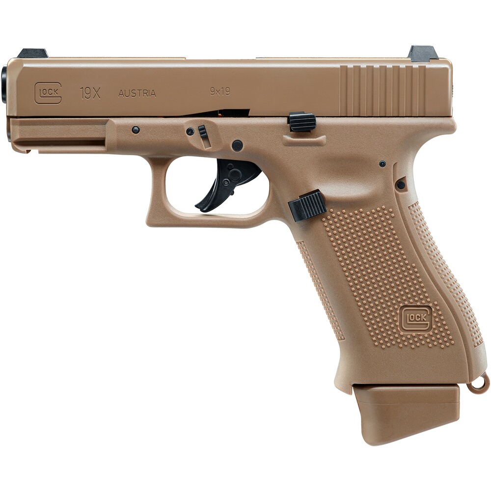 Airsoft Pistole 19X Coyote CO2