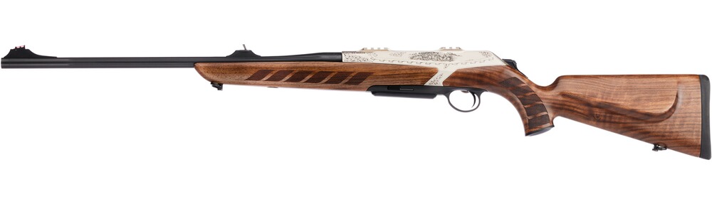Helix Wild Boar bolt action rifle with fluted barrel, Merkel