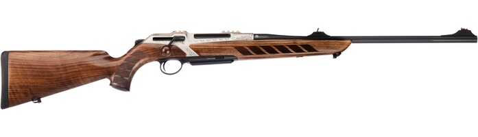 Helix Wild Boar bolt action rifle with fluted barrel, Merkel