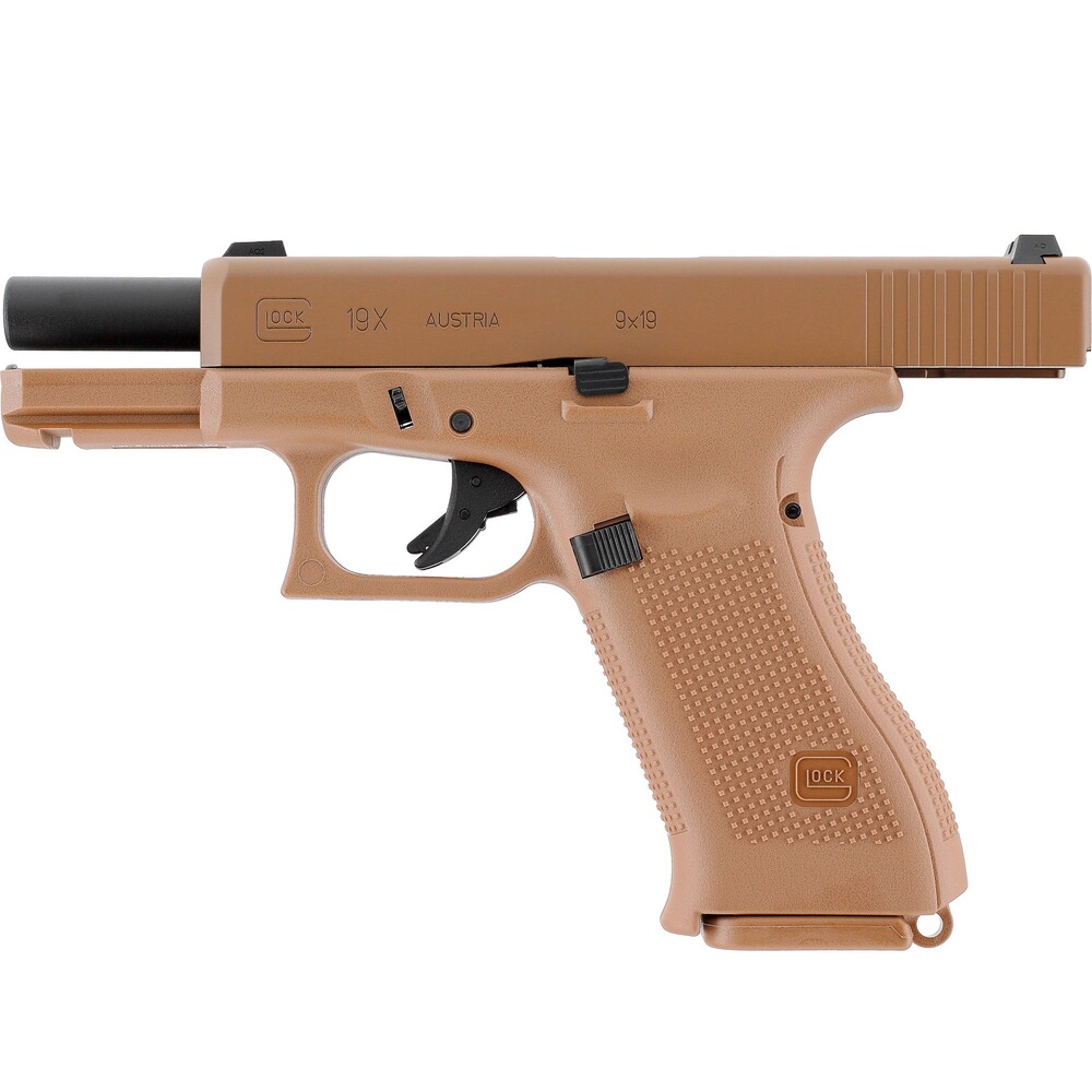 Airsoft Pistole 19X Coyote GBB, Glock