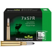 7x57 R TIG 11,5g/177grs., Brenneke