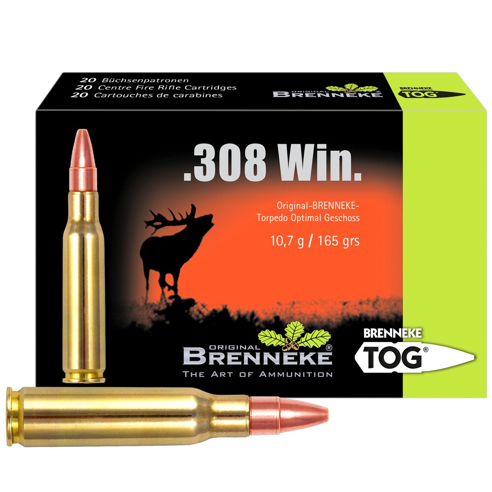 .308 Win. TOG 10,7g/165grs.