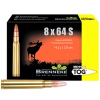 8x64 S TOG 14,2g/220grs., Brenneke