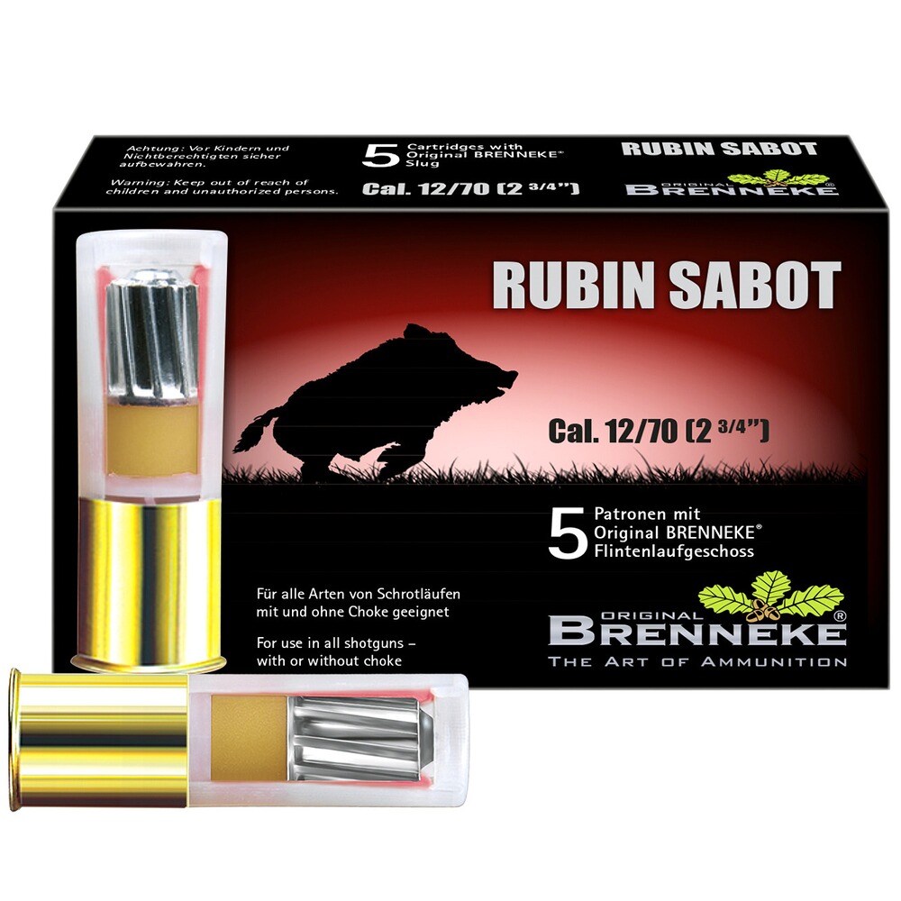 12/70 Rubin Sabot 28,0g/432grs.