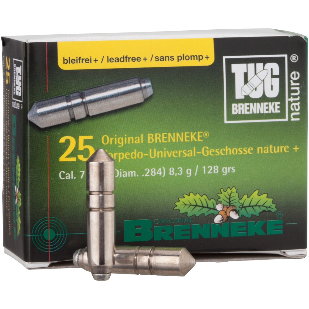 Geschosse .284 8,3g/128grs. TUG nature +