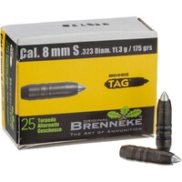 Bullets .323 11.3g/175grs. DAY, Brenneke