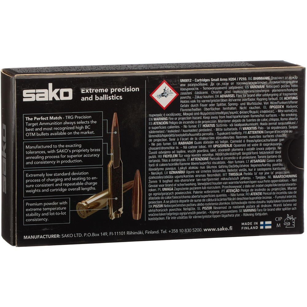 .308 Win. TRG Precision Match 11,3g/175grs., Sako