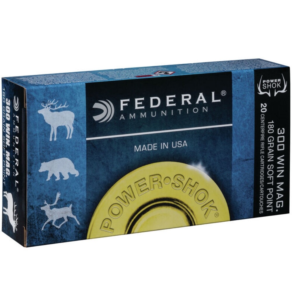 .300 Win. Mag. Power Shok Tlm 11,7g/180grs.