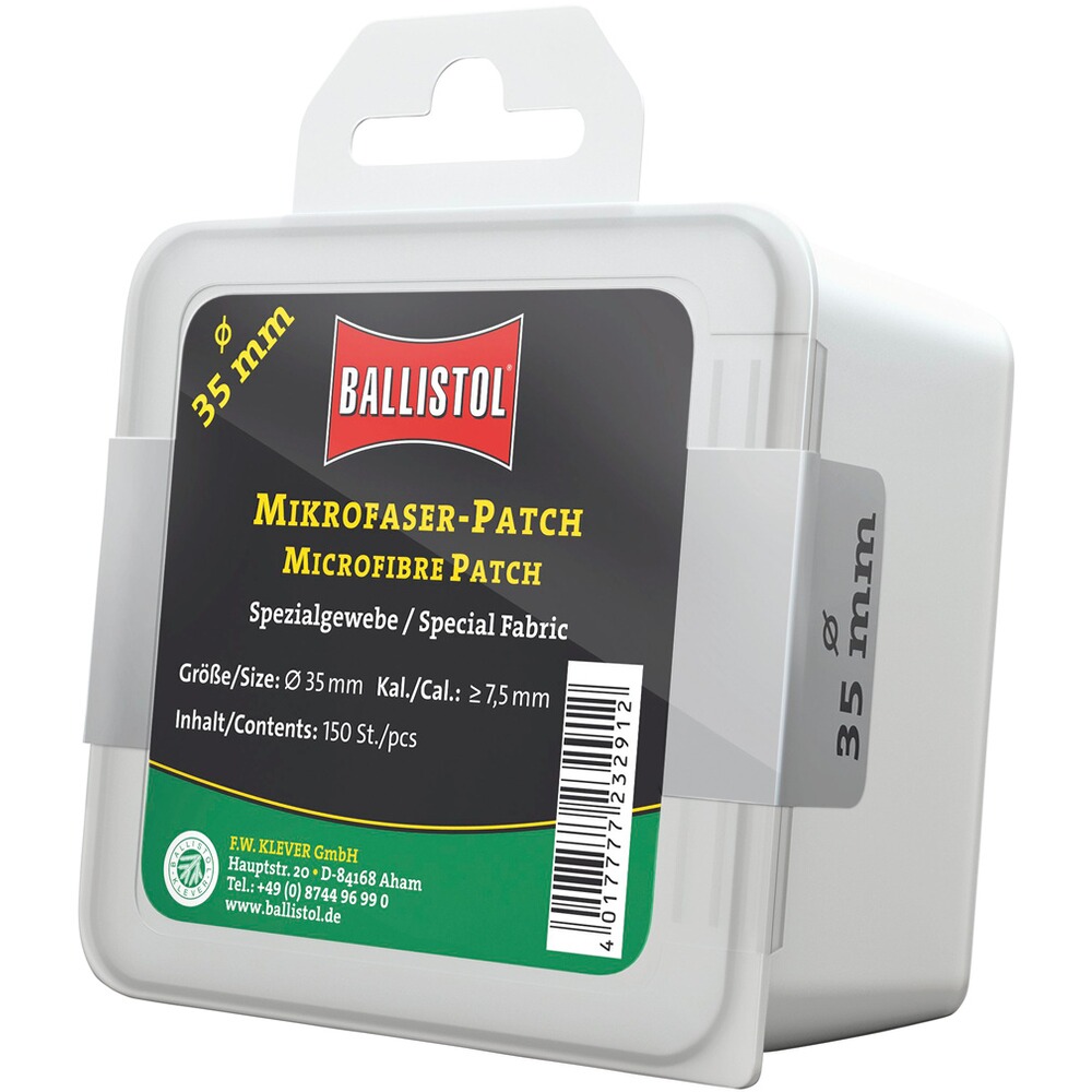 Mikrofaser-Patch zur Waffenreinigung