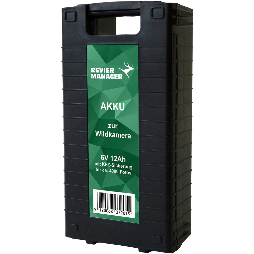 Battery with case 6V 12Ah, Reviermanager