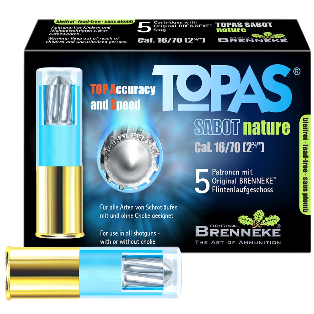 16/70 Topas Sabot Nature 17g/262grs.