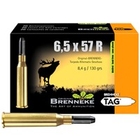 6,5x57R TAG bleifrei 8,4g/130grs., Brenneke