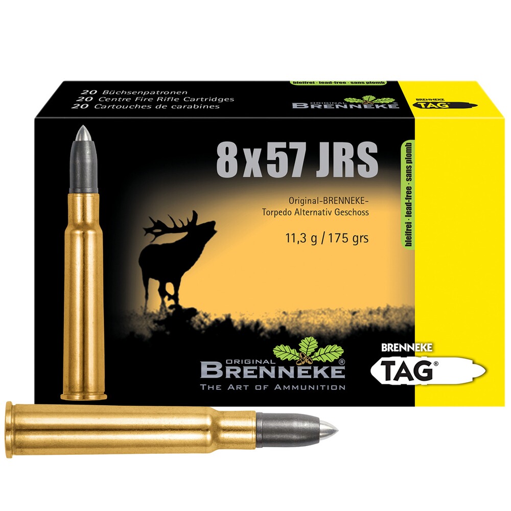 8x57 IRS TAG bleifrei 11,3g/175grs.