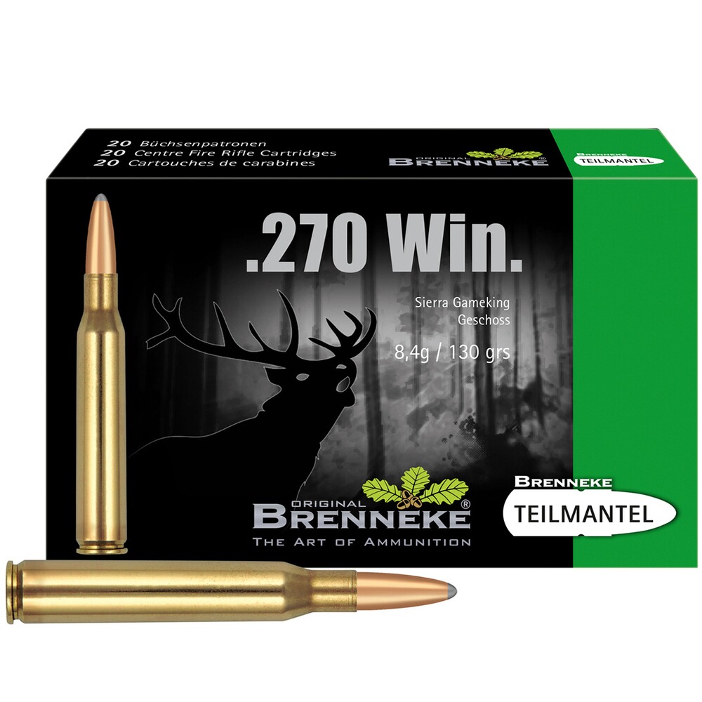 .270 Win. Basic Teilmantel 8,4g/130grs.