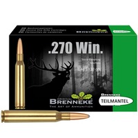 .270 Win. Basic Teilmantel 8,4g/130grs., Brenneke