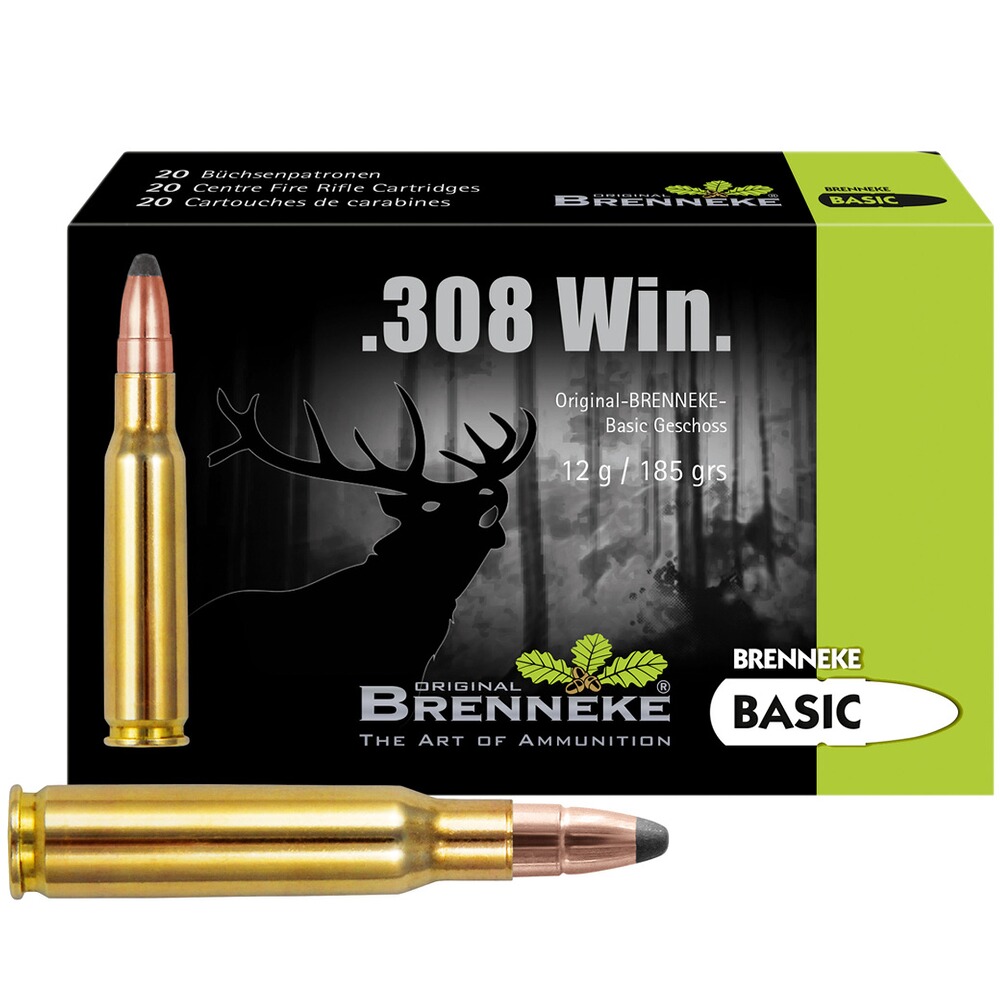 .308 Win. BASIC TLM 12,0g/185grs.