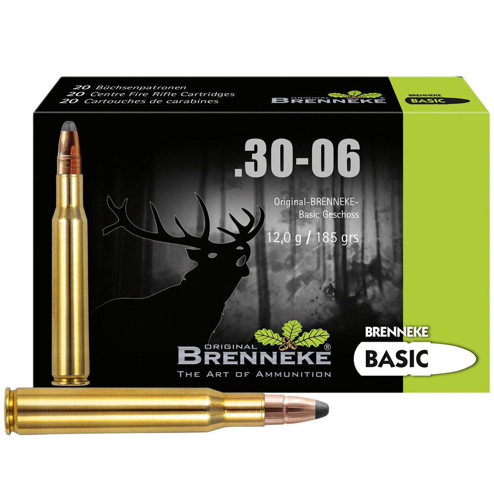 .30-06 Spr. BASIC TLM 12.0g/185grs., Brenneke