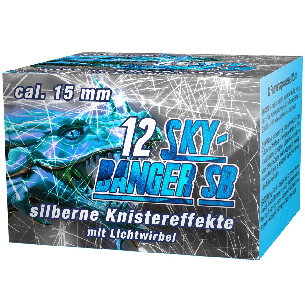 Signaleffekt Sky Banger – 12 Stück
