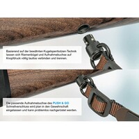 Sling swivel and bushing “Push & Go”, Halder