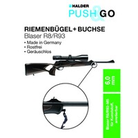 Riemenbügel und Buchse SLIM R8/R93 "Push & Go", Halder