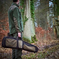 Long gun case all-in leather, two-tone, Parforce