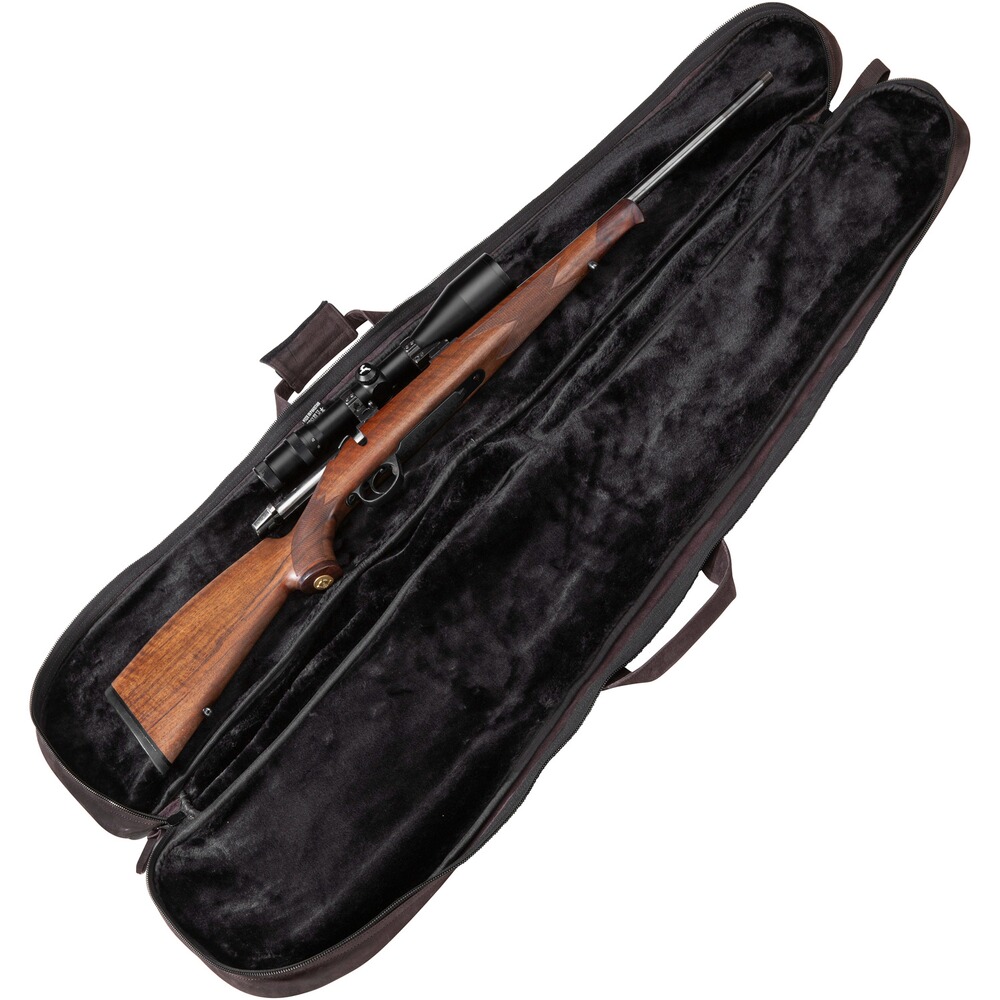 Long gun case all-in leather, two-tone, Parforce