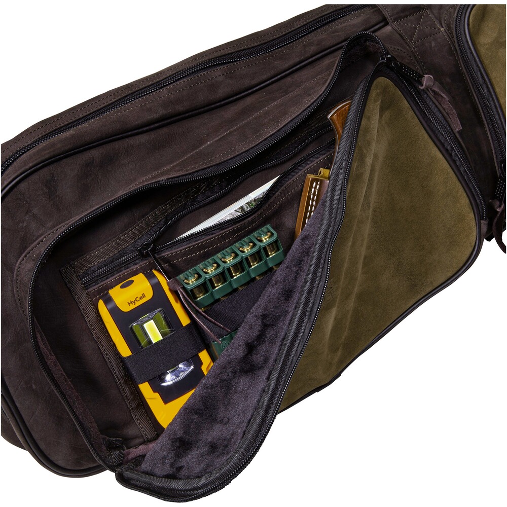 Long gun case all-in leather, two-tone, Parforce