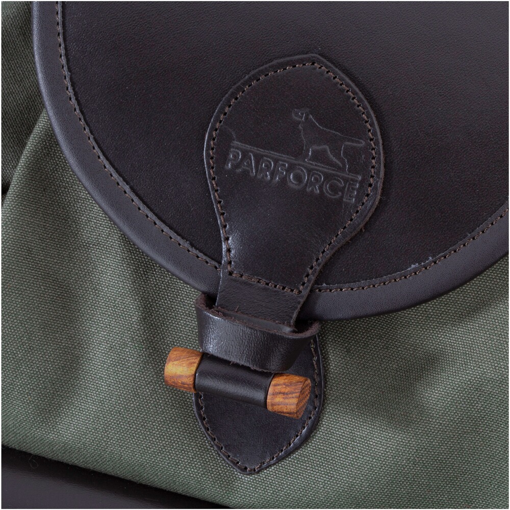 Rucksack mit Lederapplikationen, Parforce