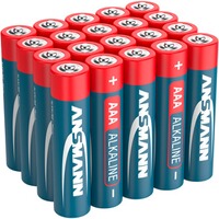 Battery Alkaline Micro AAA 20 pieces, Ansmann