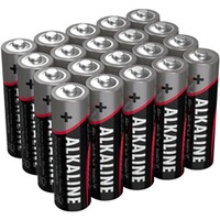 Pile alcaline Mignon AA 20 pièces, Ansmann