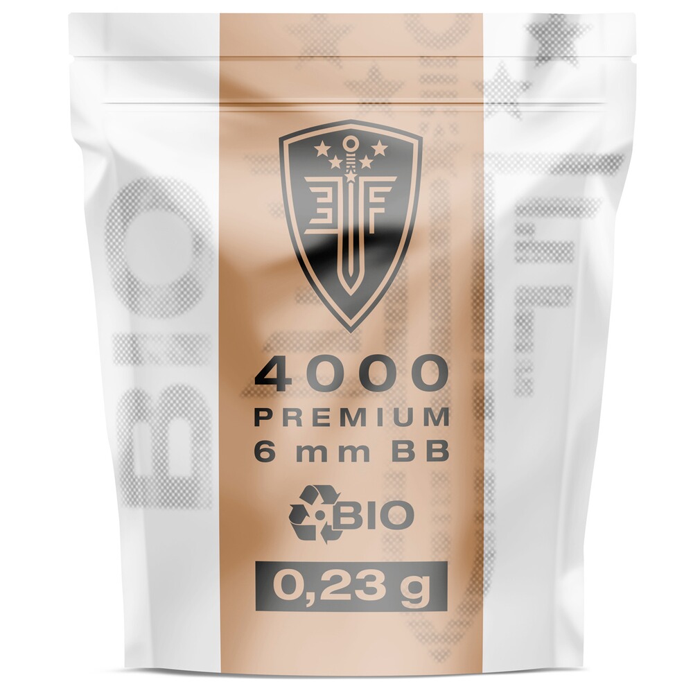 Airsoft Kugeln Bio Premium 0,23g 6mmBB