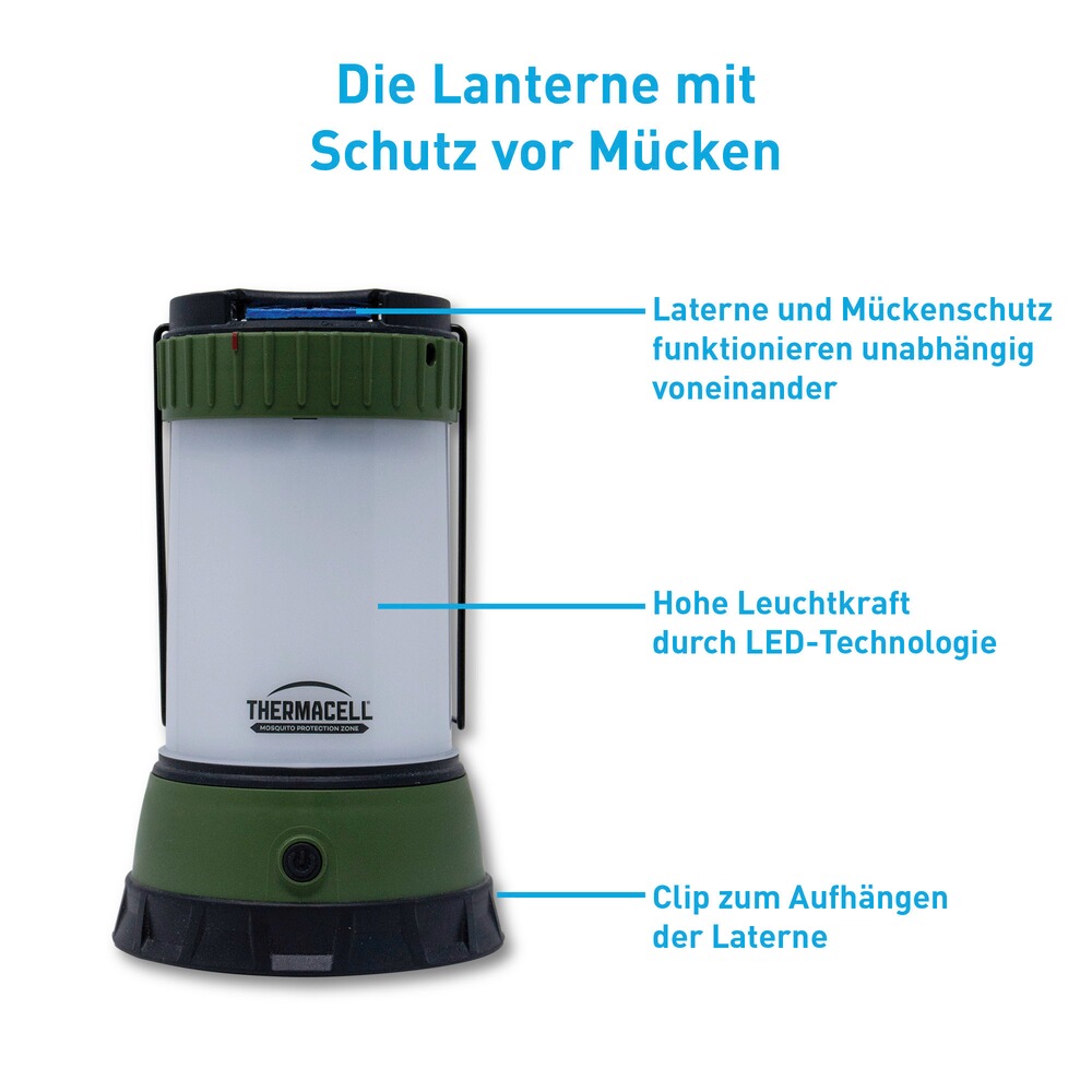 Stechmückenabwehrgerät Campinglaterne MR-CLC, THERMACELL
