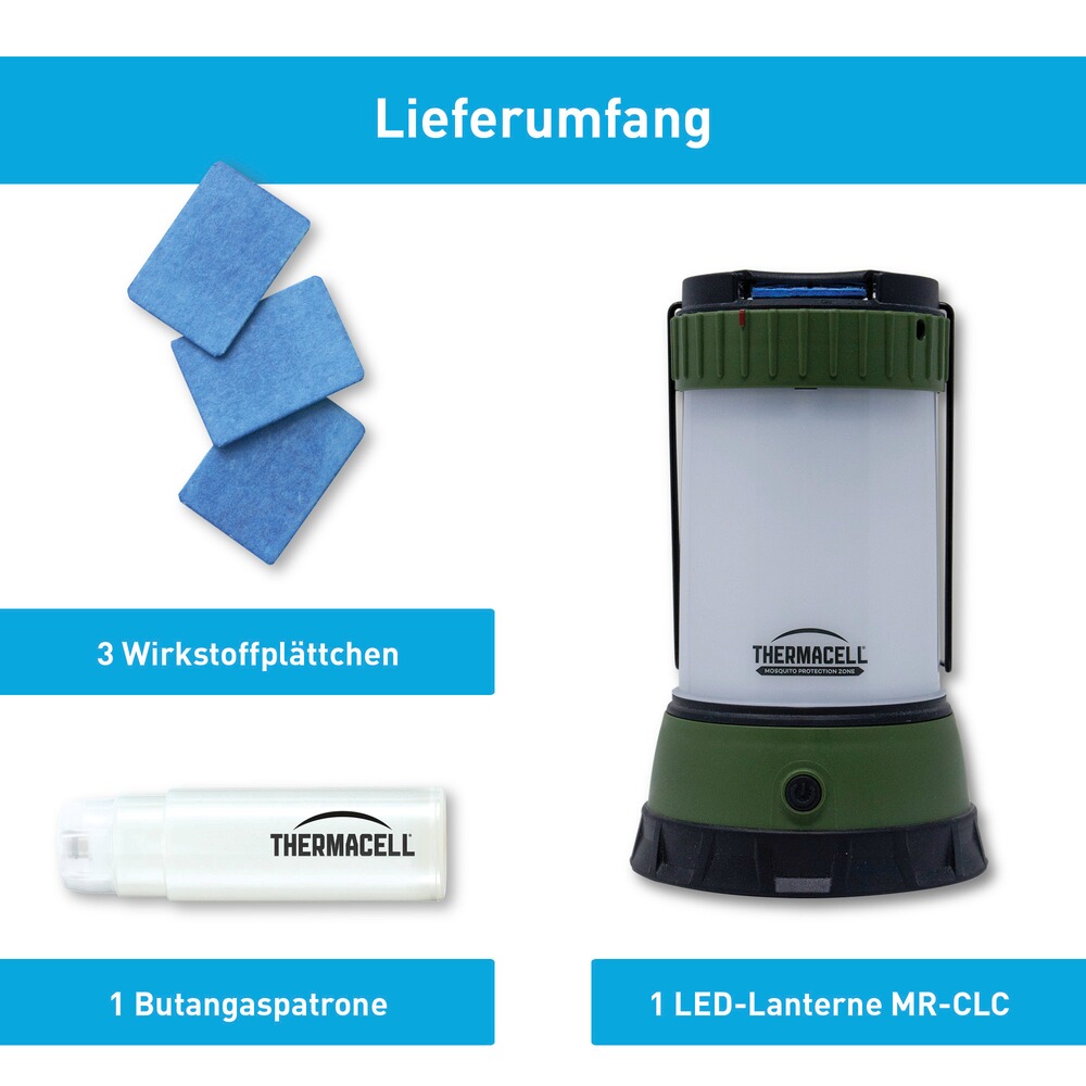 Stechmückenabwehrgerät Campinglaterne MR-CLC, THERMACELL