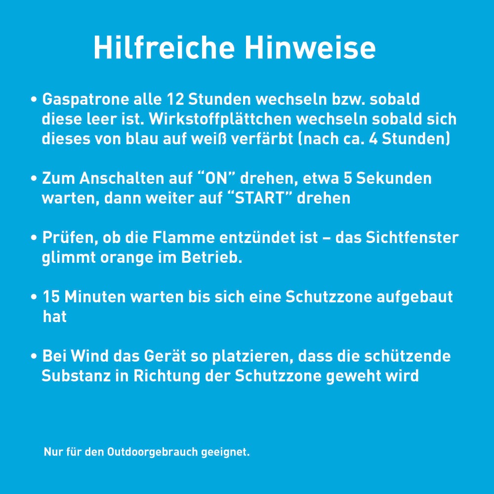 Stechmückenabwehrgerät Campinglaterne MR-CLC, THERMACELL
