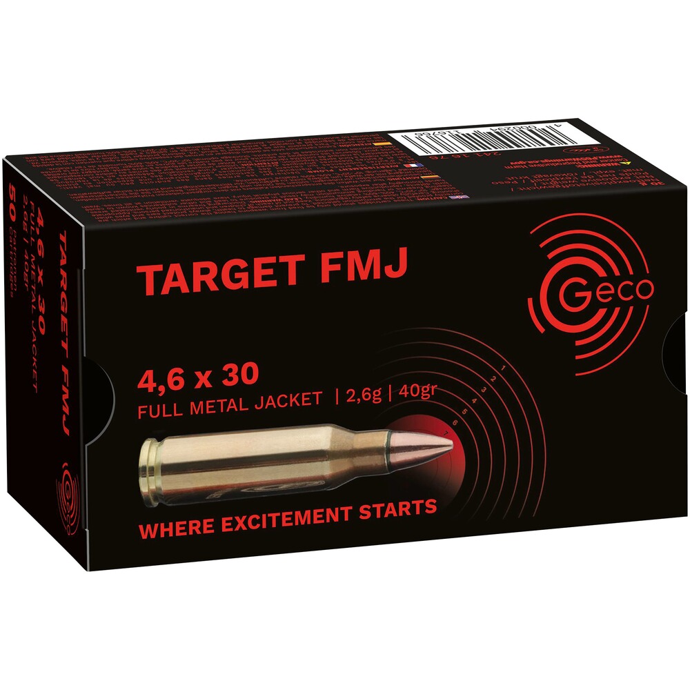 4,6x30 Vollmantel Taget 2,6g/40grs.