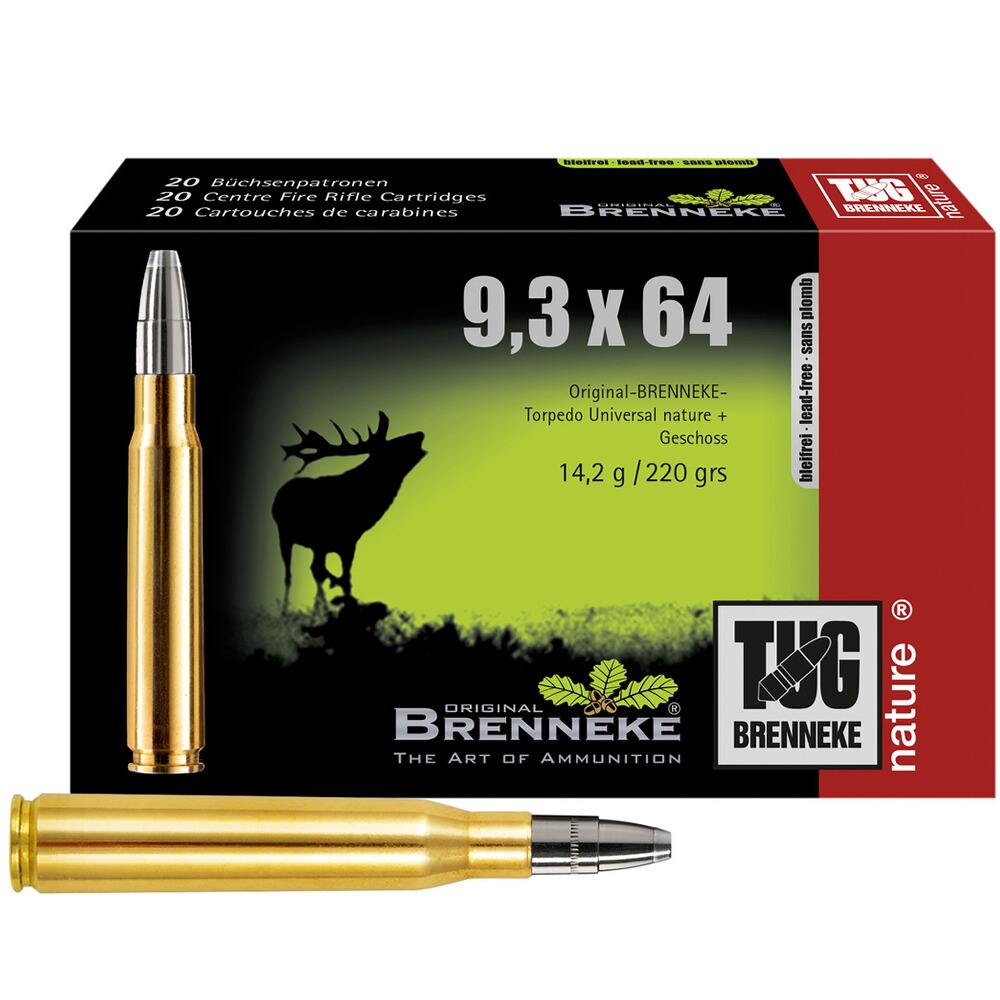 9,3x64 TUG nature+ 14,2g/220grs.