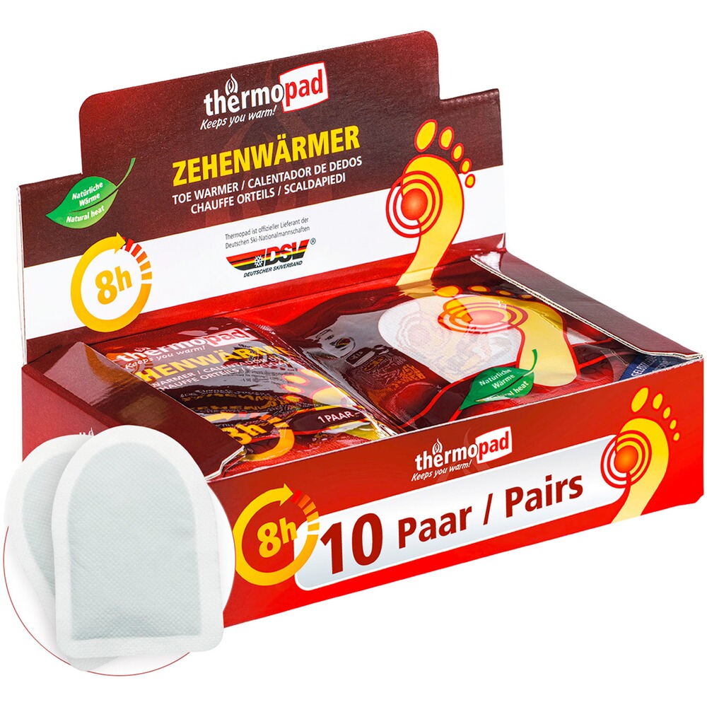 Zehenwärmer extra dünn