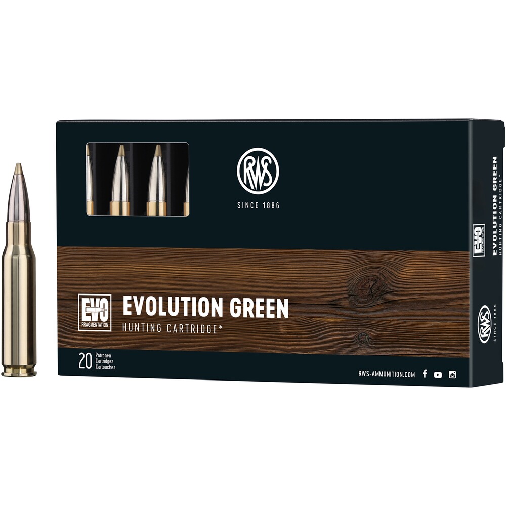 .308 Win. Evolution Green 9,0g/139grs., RWS