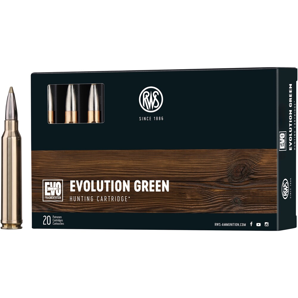.300 Win. Mag. Evolution Green 9,0g/139grs., RWS